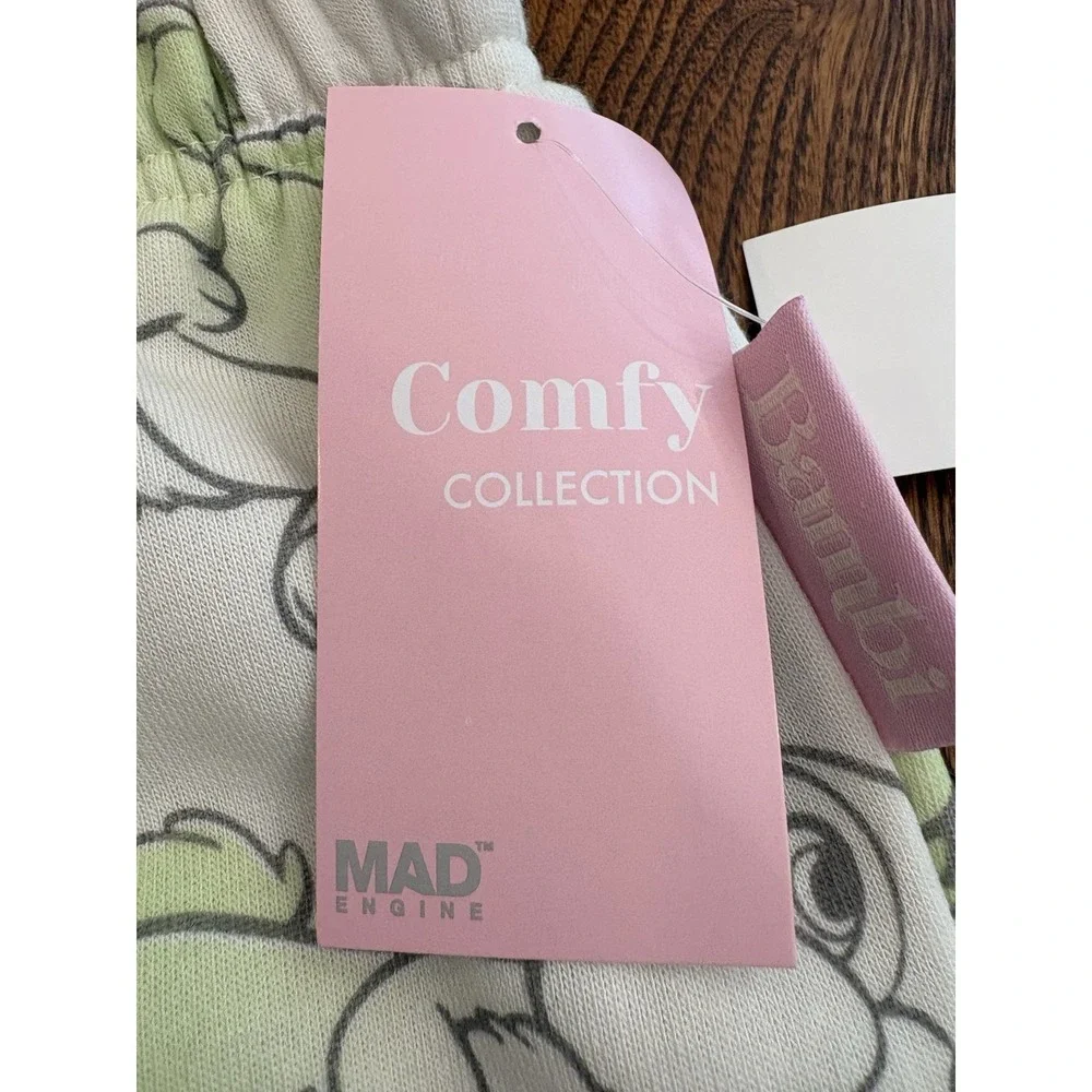 Mad Engine Comfy Collection Disney Girls Bambi Thumper Small 6/7 Sweatpants